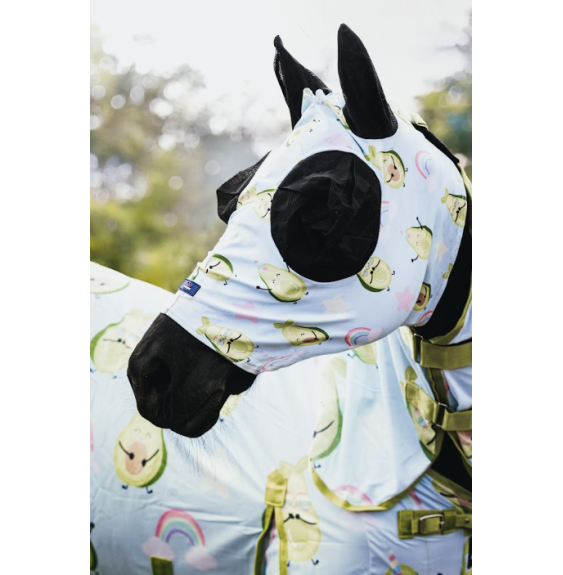 Maska Lycra Avocado With Rainbow Savio