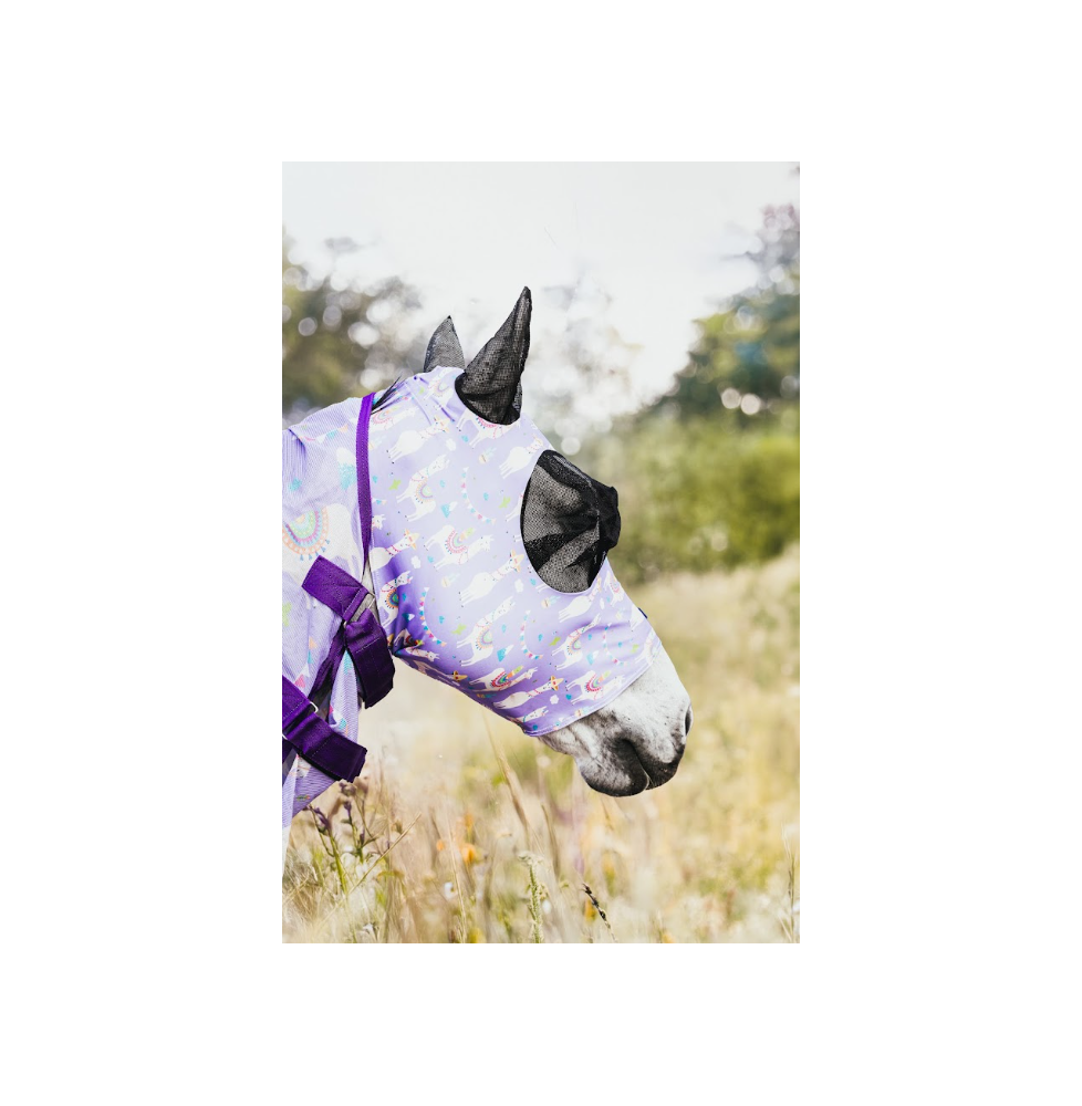 Maska Lycra Purple Llama Savio