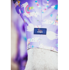 Maska Lycra Purple Llama Savio