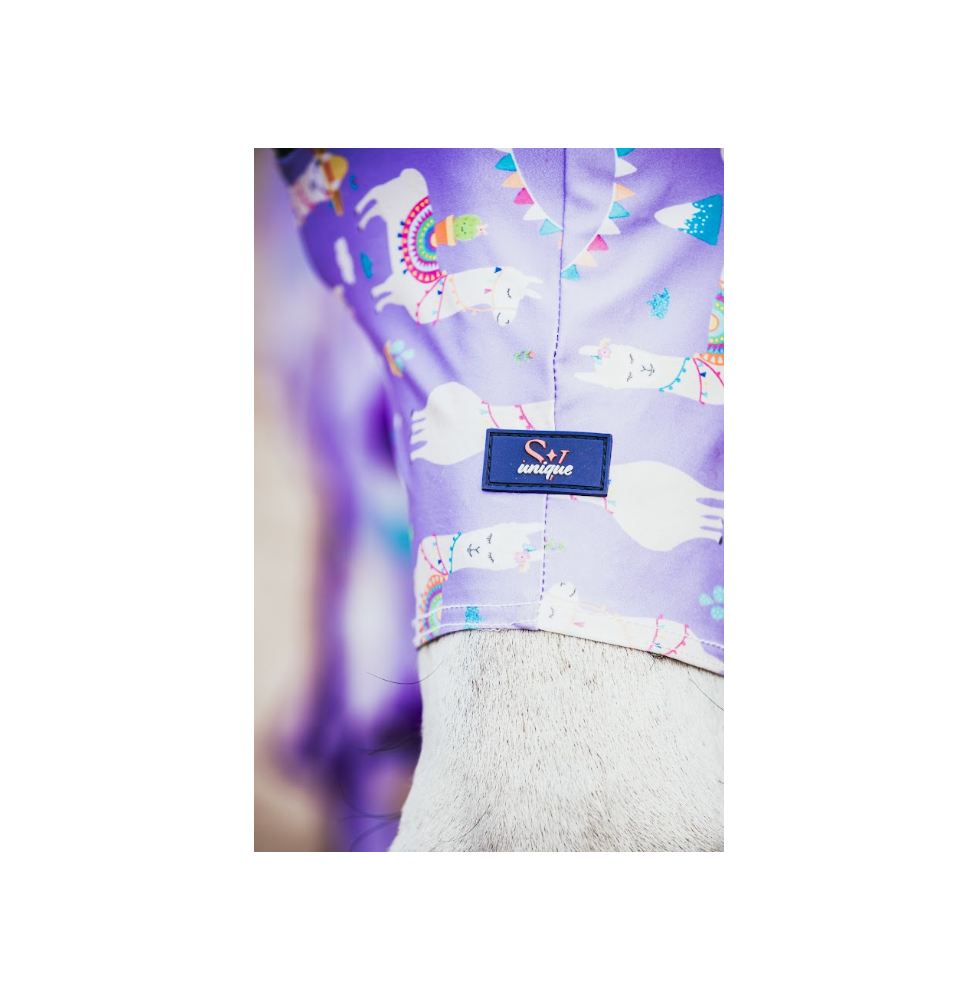 Maska Lycra Purple Llama Savio