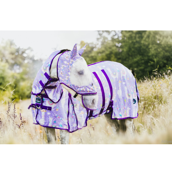 Maska Przeciw Owadom Purple Llama Savio