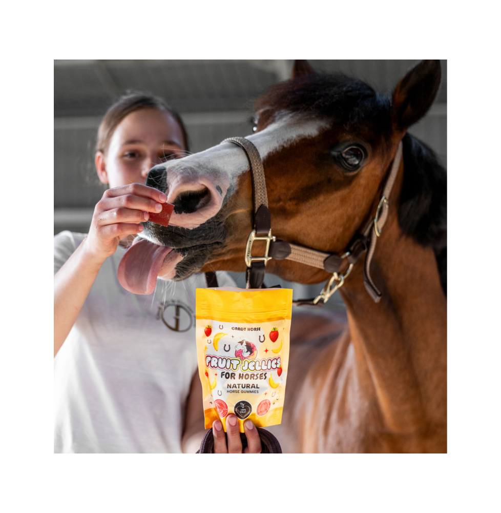 Żelki Owocowe Dla Koni Banan+Truskawka Candy Horse