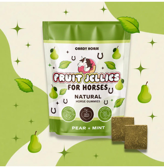 Żelki Owocowe Dla Koni Gruszka+Mięta Candy Horse