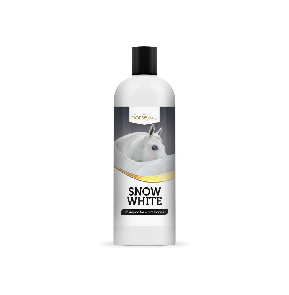 Snow White - szampon dla koni siwych HorseLinePro