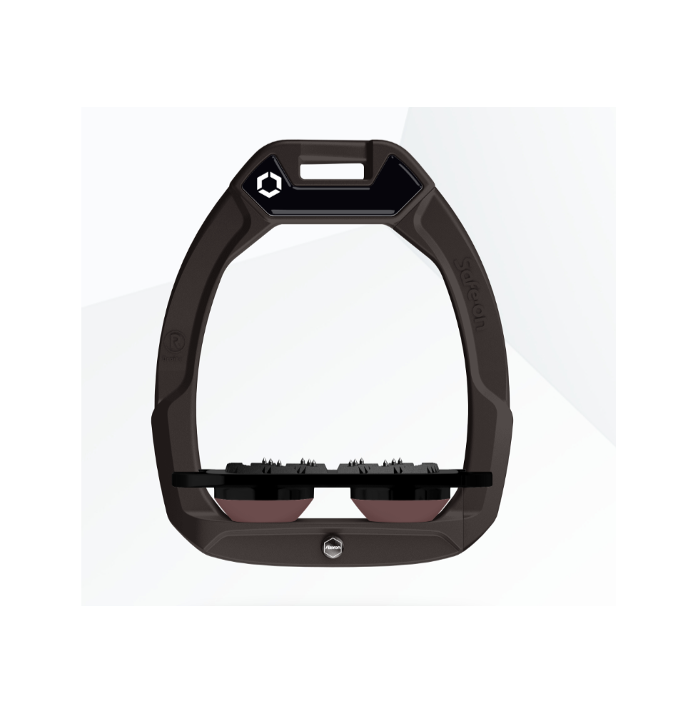 Strzemiona Safe On Brown Ultra Grip Black/Chocolate Flex On