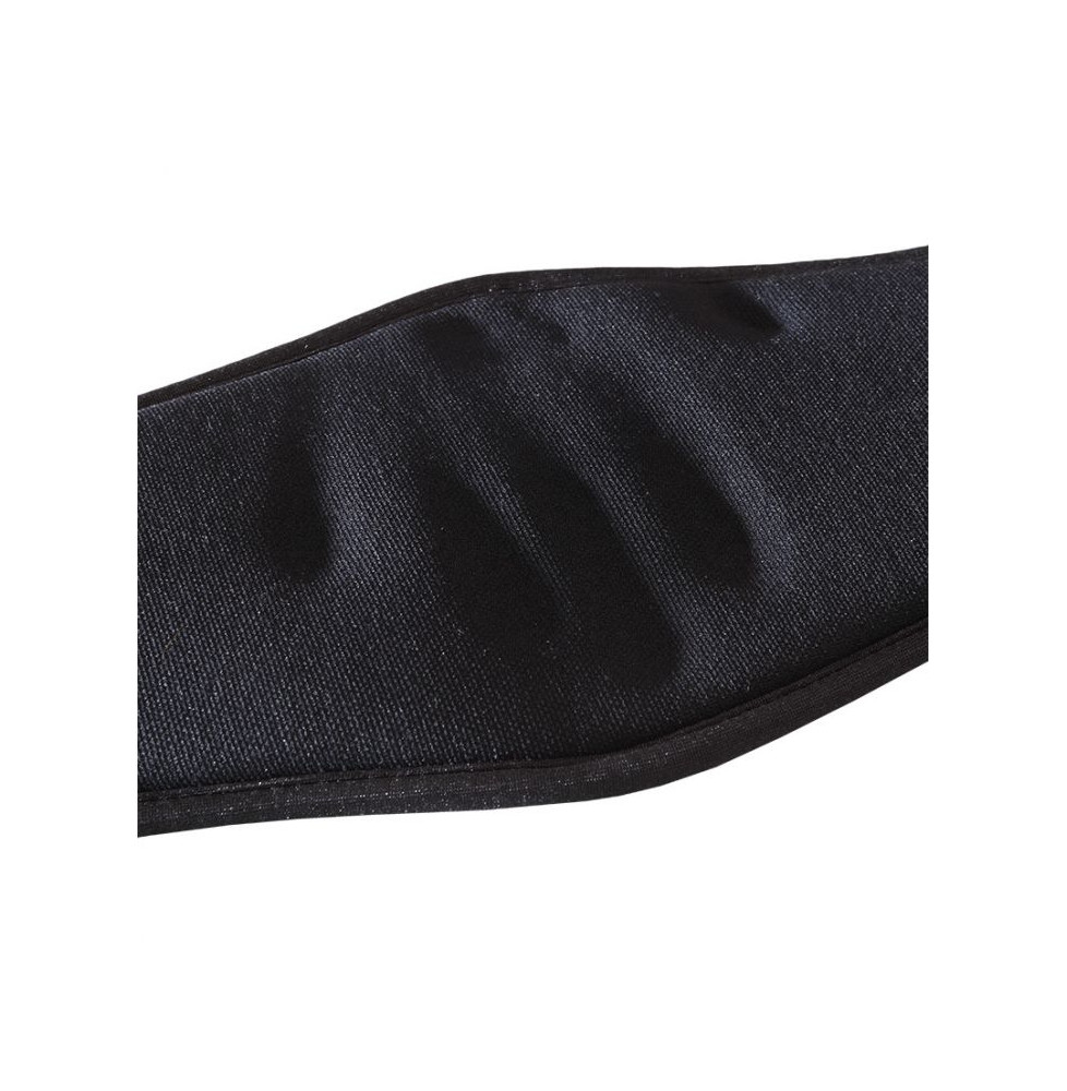 Popręg Krótki z Pianki Memory Foam, z Elastycznymi Gumami Czarny Kavalkade