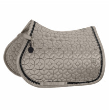 Czaprak Mattgloss Contrast Jewel Pale Grey Platinum 26 Eskadron