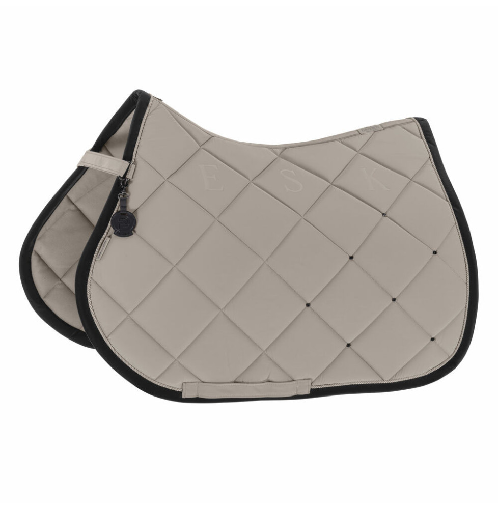 Czaprak Silk Contrast Diamond Pale Grey Platinum 26 Eskadron
