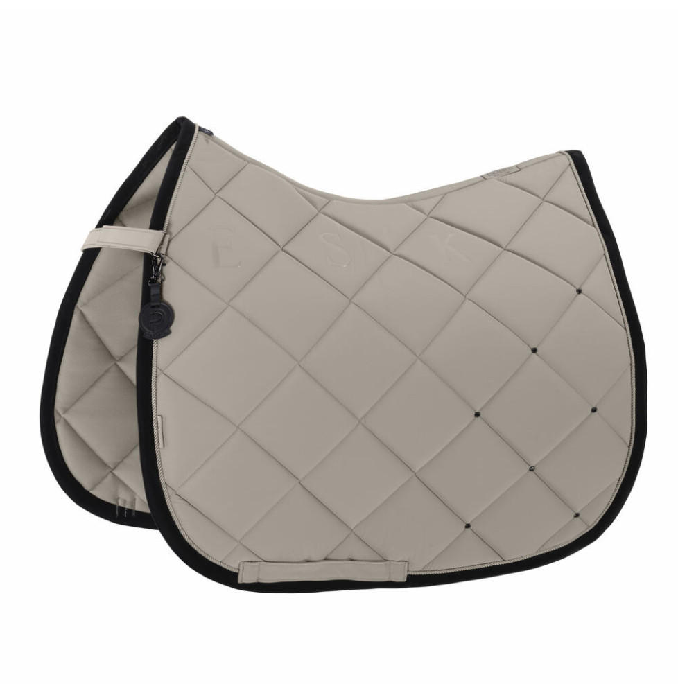 Czaprak Silk Contrast Diamond Pale Grey Platinum 26 Eskadron