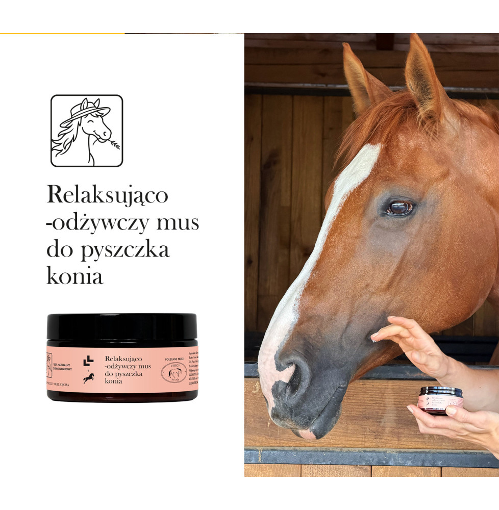 Relaksująco-Odżywczy Mus Do Pyszczka Konia Lullalove