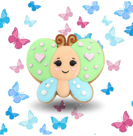 Ciasteczko Motylek Rainbow World 2026 Candy Horse