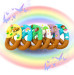 Precle Rainbow World 2026 Candy Horse