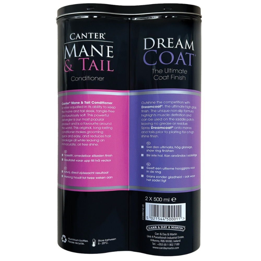 Zestaw MANE&TAIL+ DREAMCOAT Grooming DUO Carr&Day&Martin