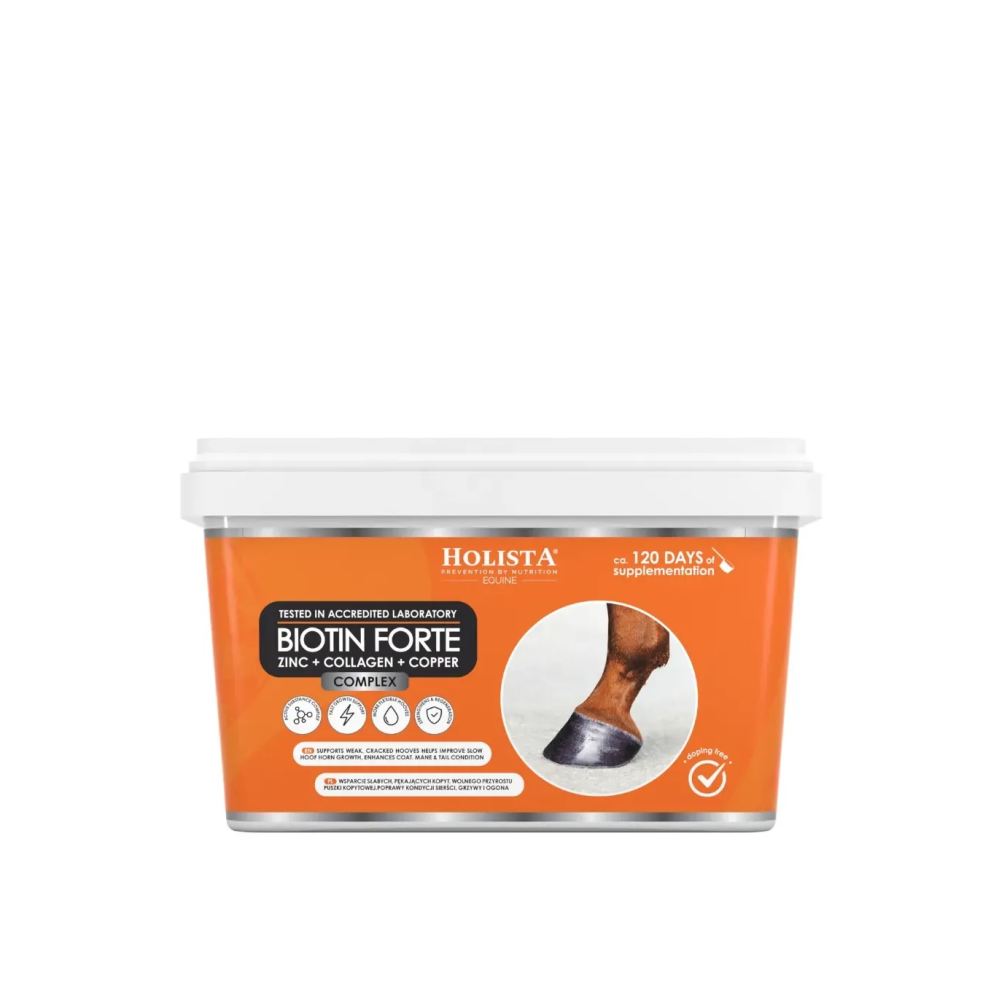 Biotin Forte Kompleksowe Wsparcie Kondycji Kopyt Holista Equine