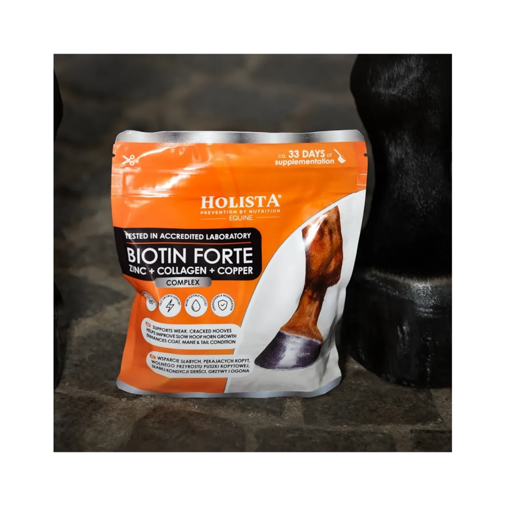 Biotin Forte Kompleksowe Wsparcie Kondycji Kopyt Holista Equine