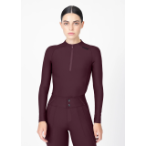 Bluzka z Długim Rękawem Origin (Burgundy) Maximilian Equestrian