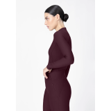 Bluzka z Długim Rękawem Origin (Burgundy) Maximilian Equestrian