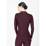 Bluzka z Długim Rękawem Origin (Burgundy) Maximilian Equestrian