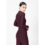 Bluzka z Długim Rękawem Origin (Burgundy) Maximilian Equestrian