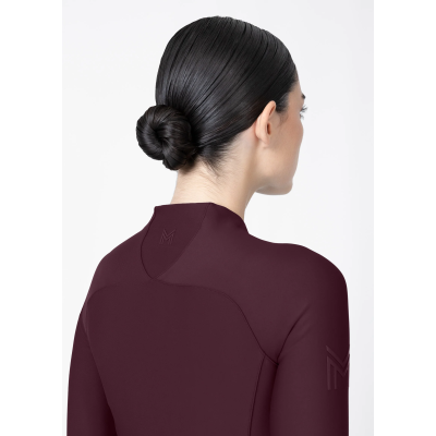 Bluzka z Długim Rękawem Origin (Burgundy) Maximilian Equestrian