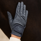Rękawiczki Navy Grip SAVIO EQUESTRIAN | HiHorse