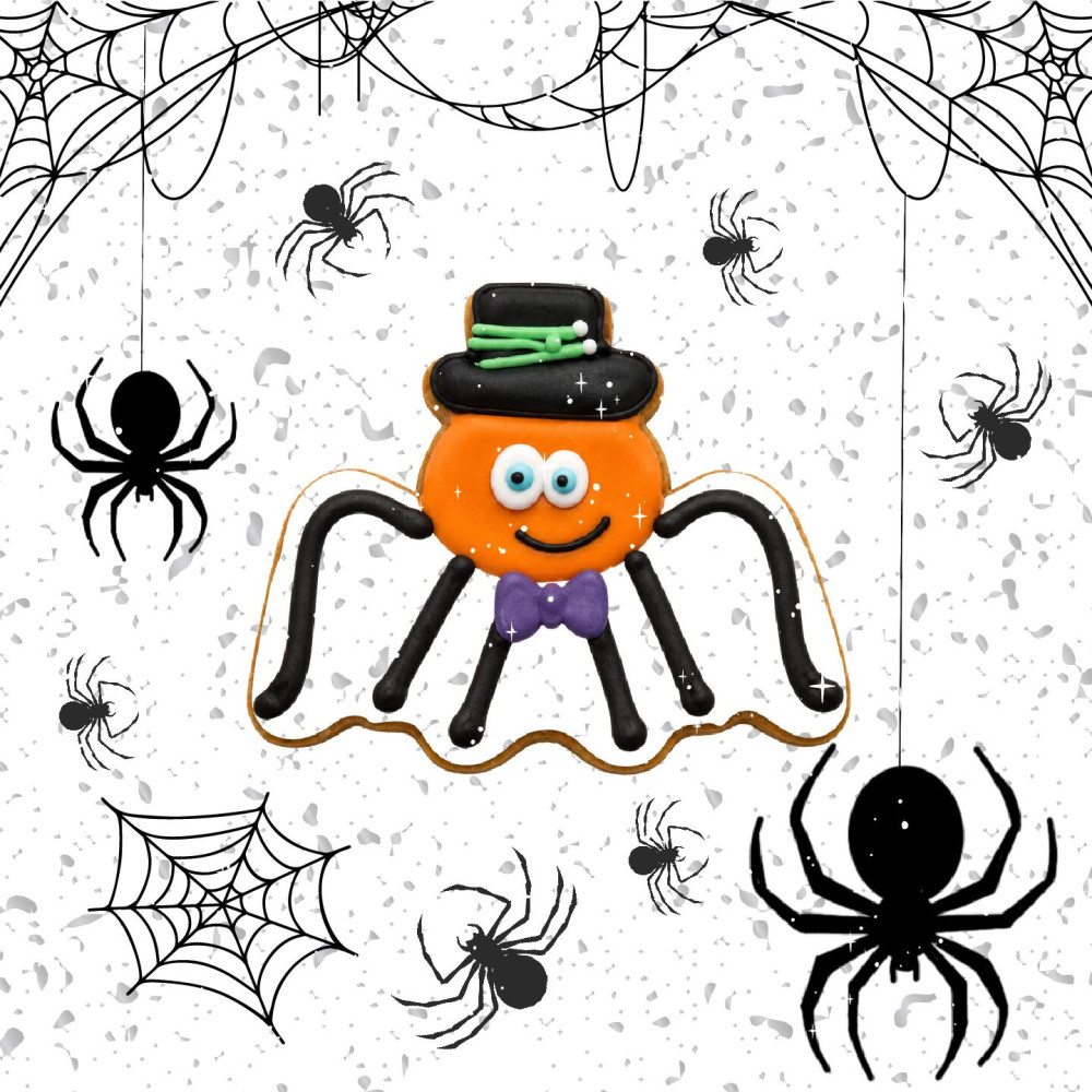 Ciastko Pająk Halloween | Candy Horse