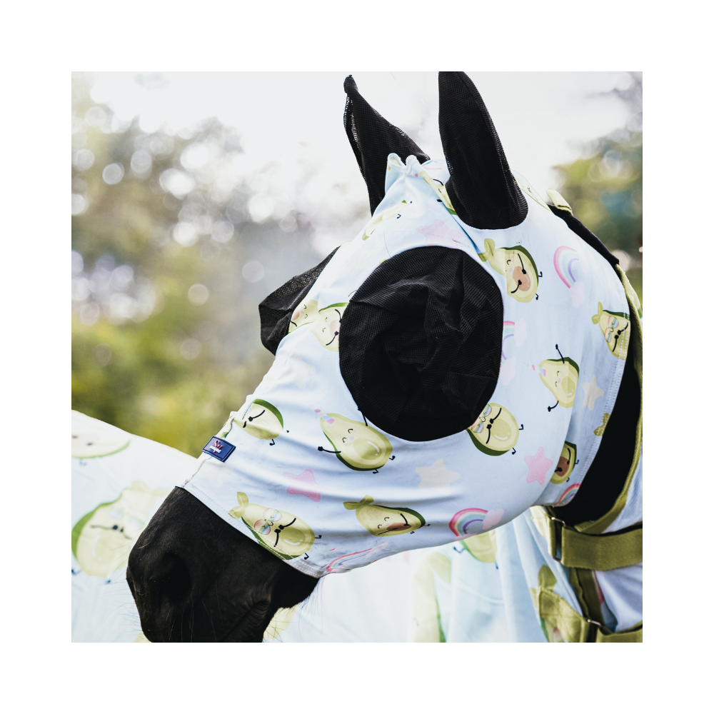 Maska Lycra Avocado With Rainbow Savio