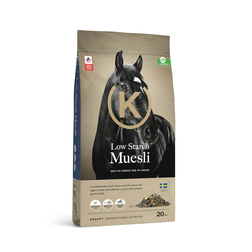 Pasza Low Starch Muesli KRAFFT | HiHorse