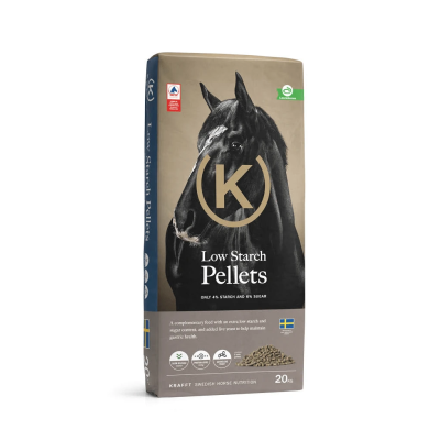 Pasza Low Starch Pellets 20 kg KRAFFT | HiHorse