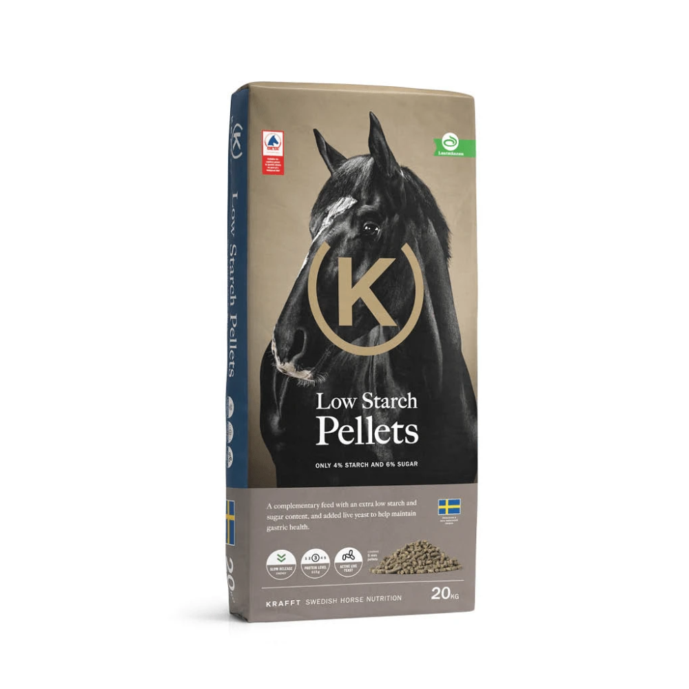 Pasza Low Starch Pellets 20 kg KRAFFT | HiHorse