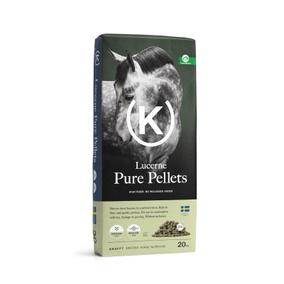 Sieczka Lucerne Pure Pellets 20kg KRAFFT | HiHorse