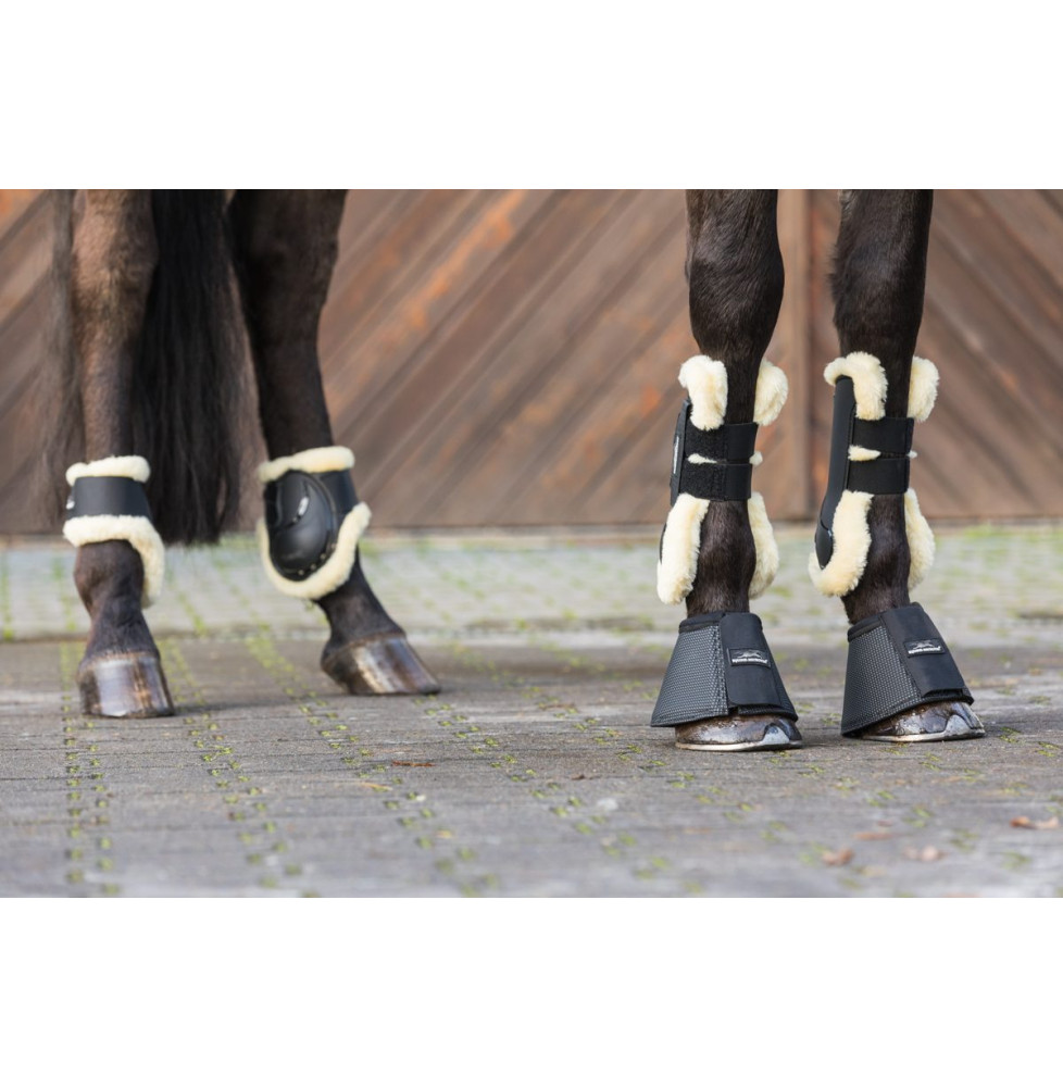 Ochraniacze z Futerkiem Tyły Equine Microtec