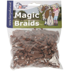 Silikonowe Kolorowe Gumki do Zaplatania Grzywy Magic Braids Harry's Horse