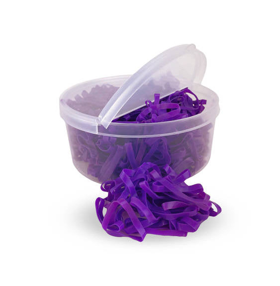 Silikonowe Gumki do Grzywy w Pudełku York