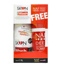 Preparat Łagodzący Podrażnienia Skóry Dla Koni Skin Wash NAF