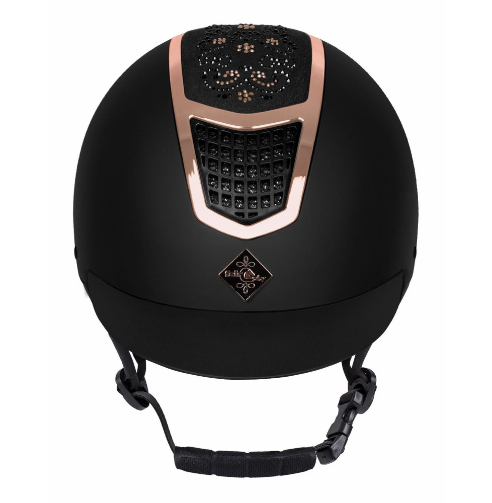 Kask Quantinum Chic 2.0 Rosegold Czarny Fair Play