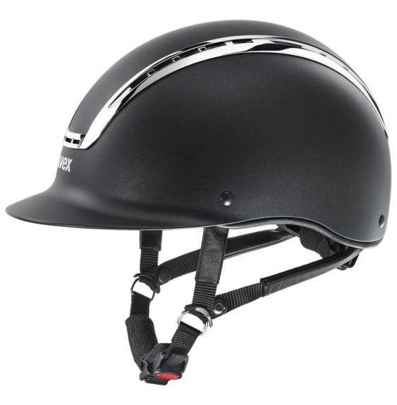 Kask Suxxeed Chrome Black-Silver Uvex