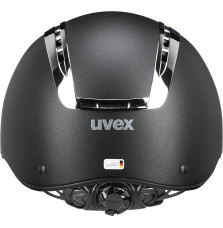 Kask Suxxeed Chrome Black-Silver Uvex