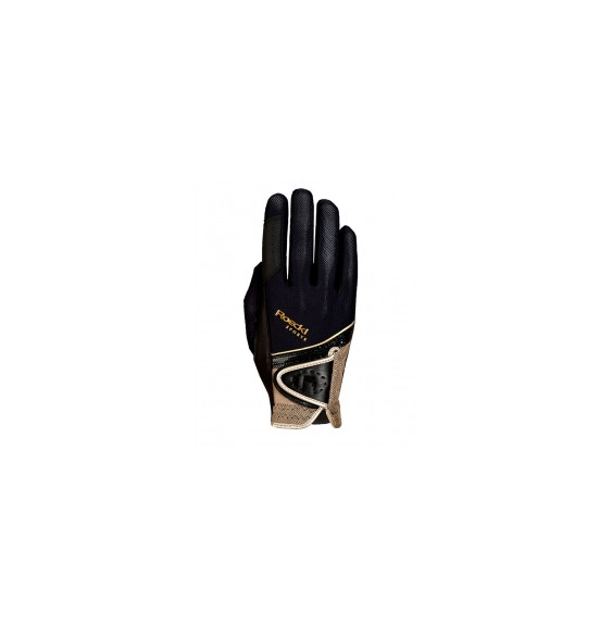 Rękawiczki Madrid Black/Gold Roeckl