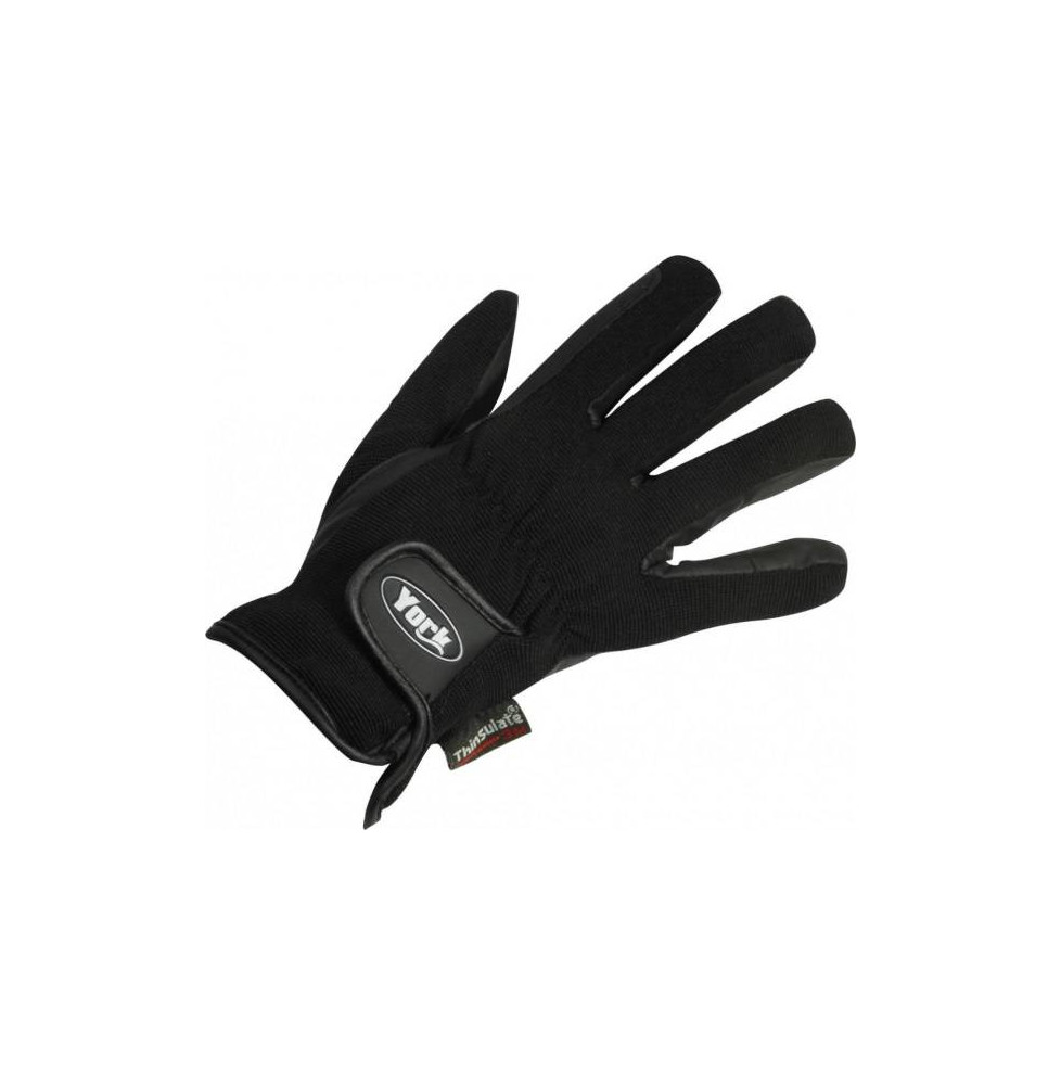 Rękawiczki Zimowe Czarne York