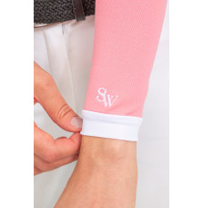 Koszula Konkursowa Premium Długi Rękaw z Kryształami Swarovski Silwear