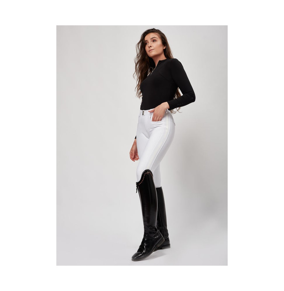 Bryczesy Reflection (White) Maximilian Equestrian