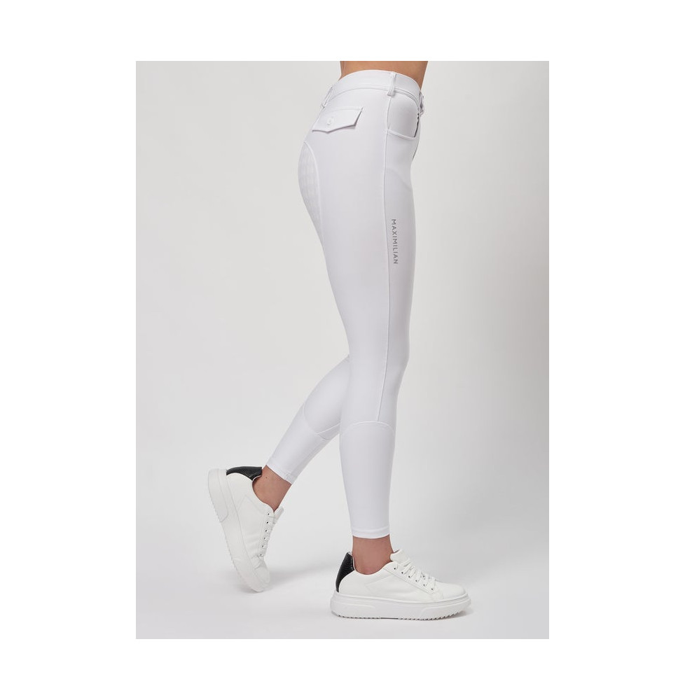 Bryczesy Reflection (White) Maximilian Equestrian
