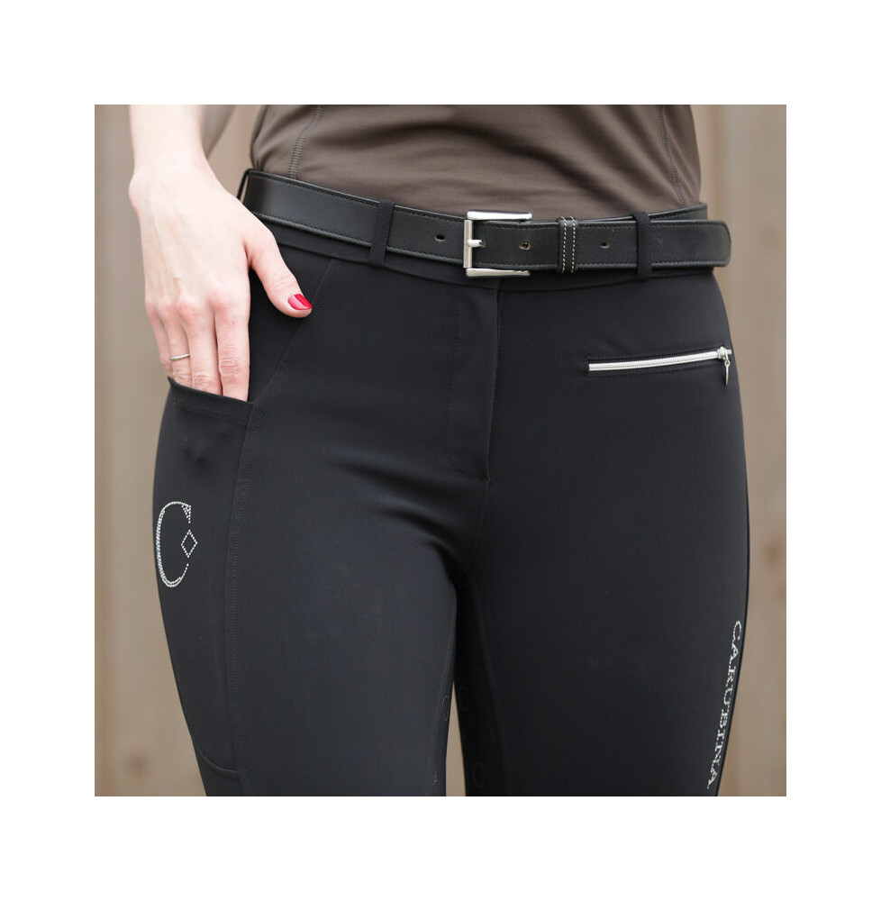 Bryczesy Cafelia Comfort-Skin (Black) Carubina