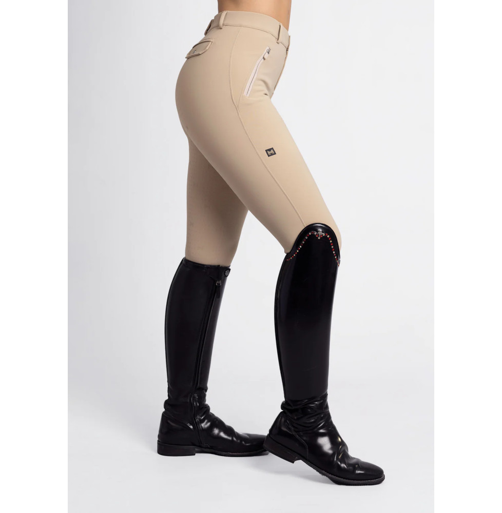 Bryczesy Geo (Beige) Maximilian Equestrian