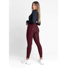 Bryczesy Reflection (Burgundy) Maximilian Equestrian