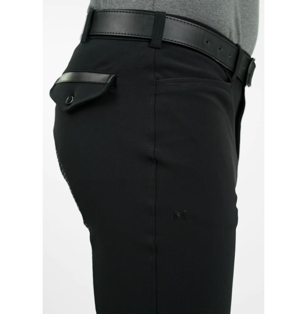 Bryczesy Męskie Performance (Black) Maximilian Equestrian