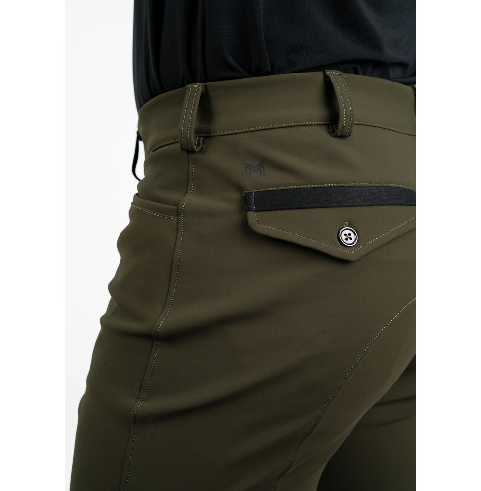 Bryczesy Męskie Performance (Khaki) Maximilian Equestrian