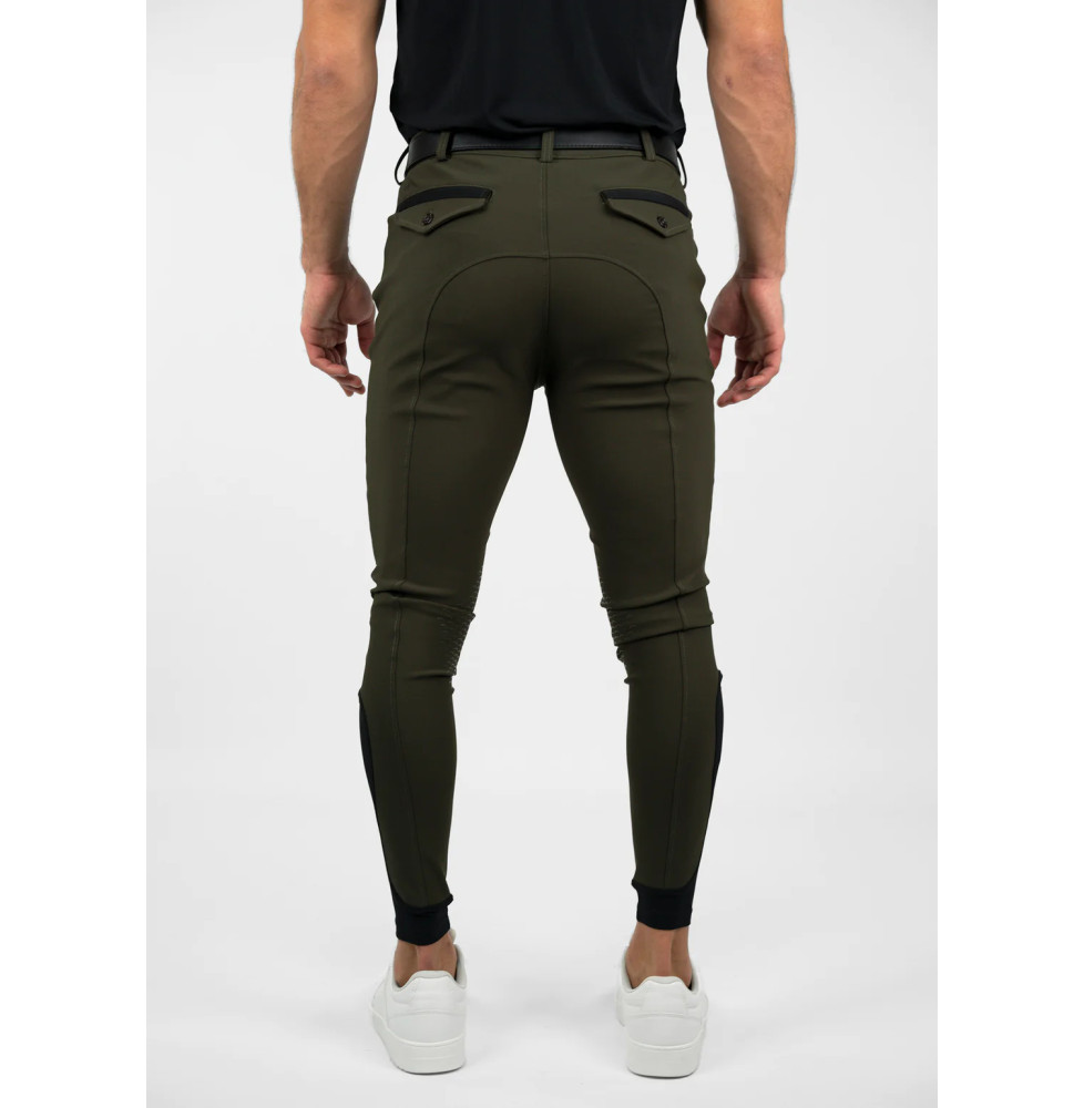 Bryczesy Męskie Performance (Khaki) Maximilian Equestrian