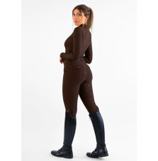 Legginsy Jeździeckie Pro Riding (Chocolate) Maximilian Equestrian